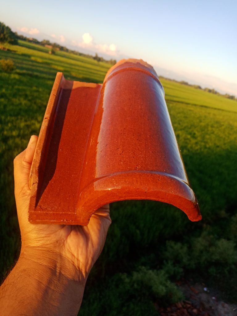 Terracotta Glazed Roofing Khaprail Tiles Rates in Lahore Pakistan Images