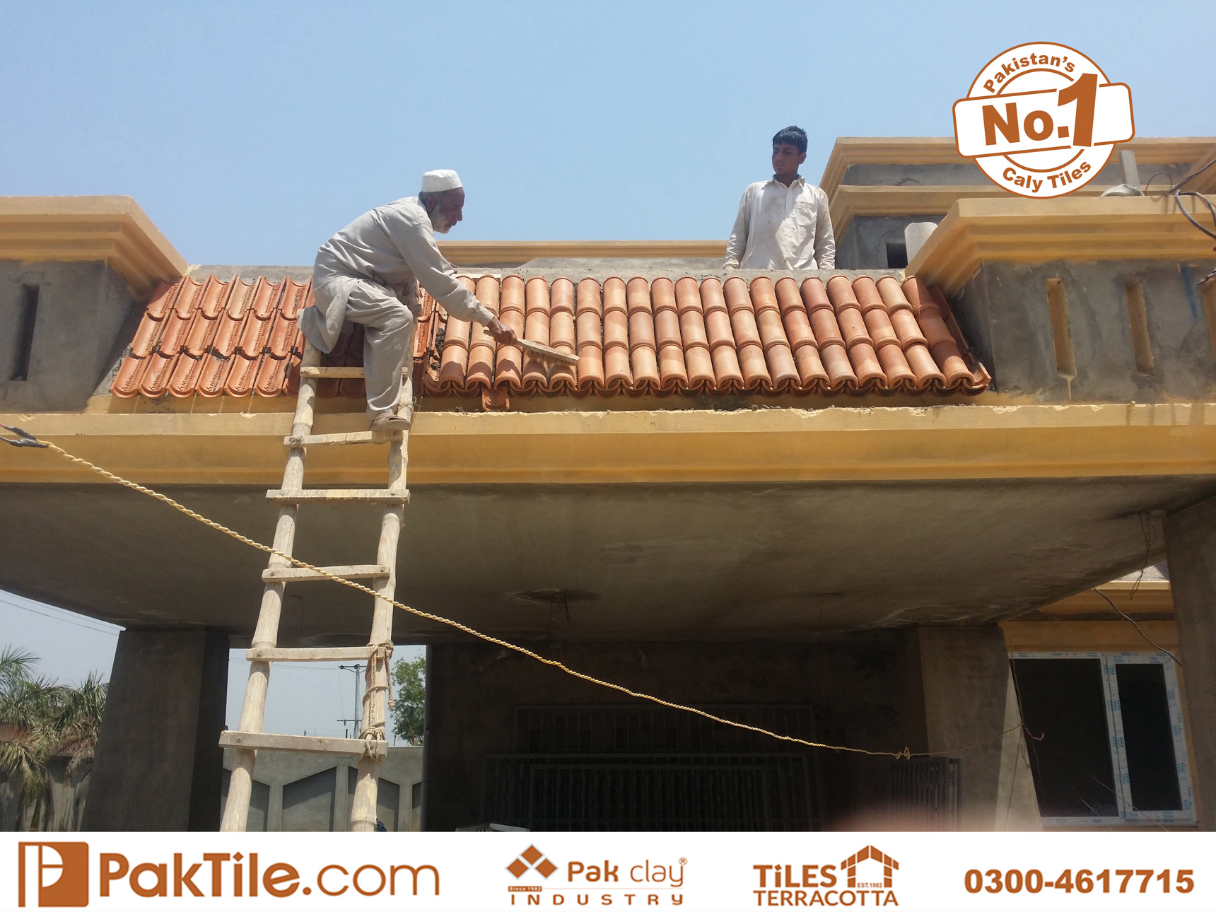 1 Khaprail Tiles in Karachi Pakistan How to Tell the Difference Between Clay and Concrete Toof Tiles Images