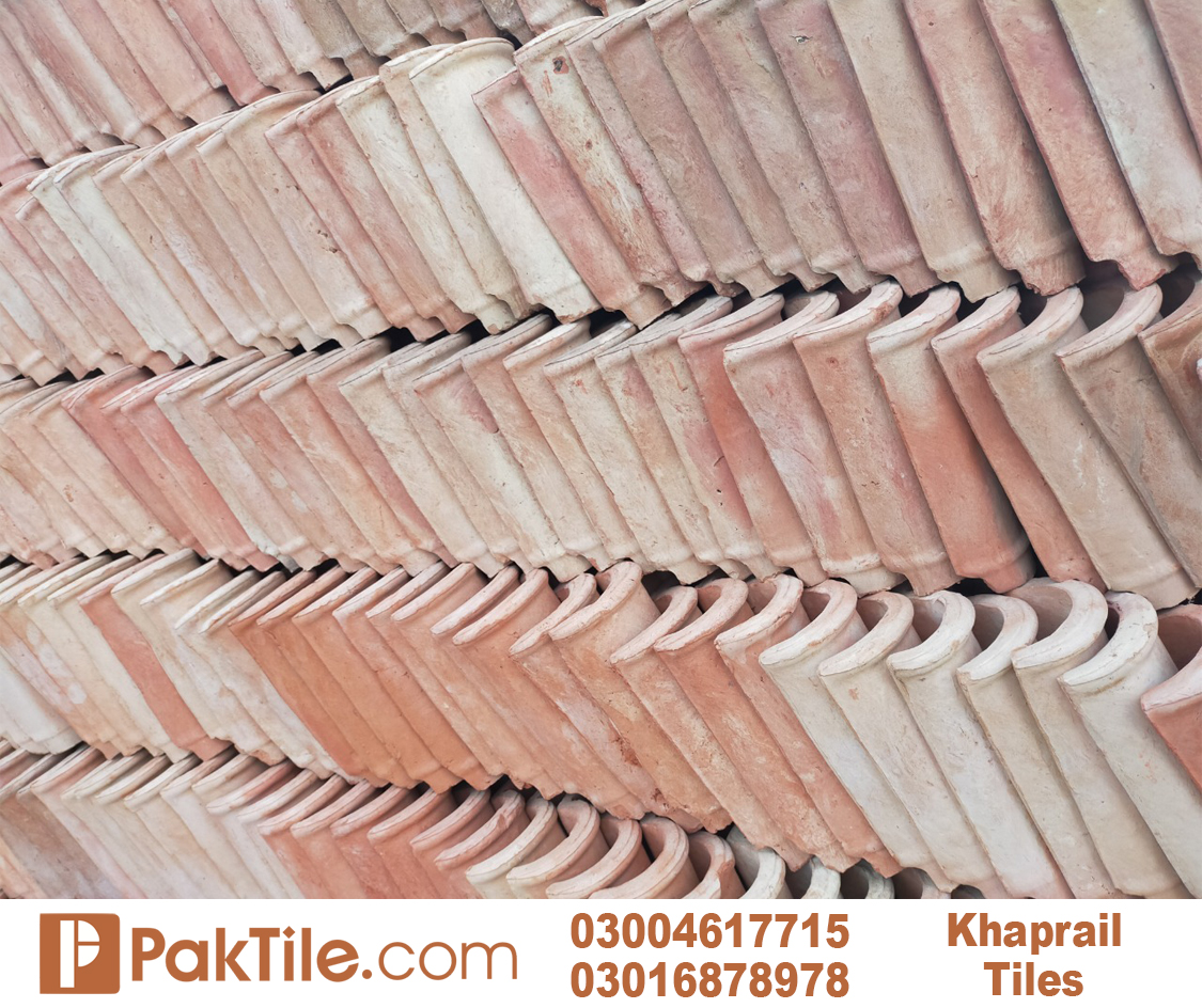 4 Natural Clay Industry Khaprail Tiles in Pakistan