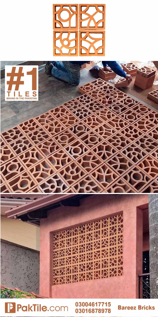 Home Front Brick Wall Tiles Design in Pakistan