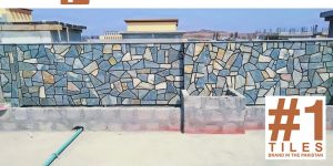 Outdoor Boundary Wall Stone Tiles in Pakistan