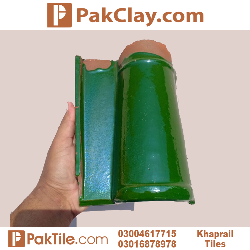 Pak clay Glazed Khaprail Tiles Ghotki