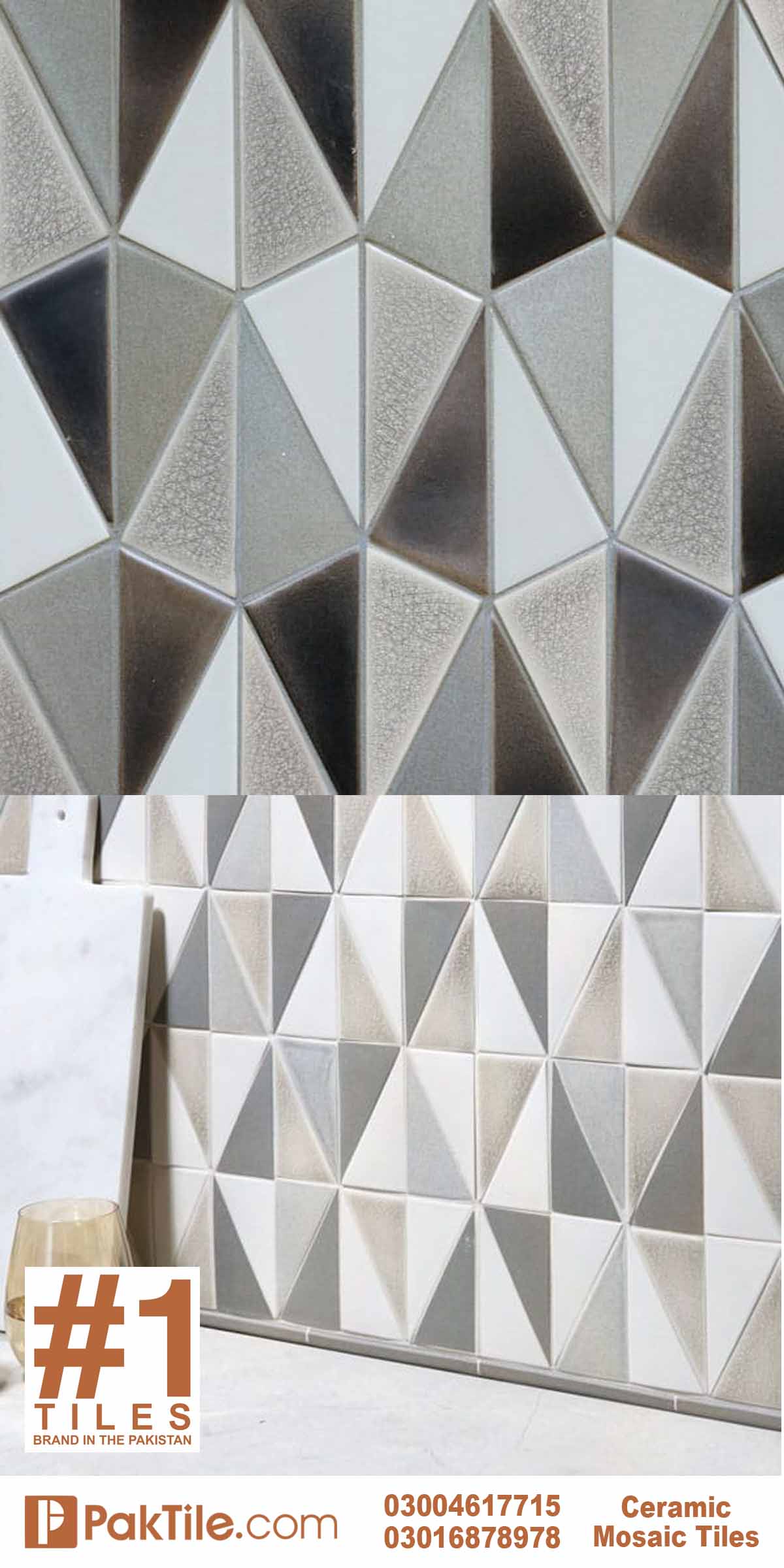 Pak Clay Ceamic Mosaic Tiles Design