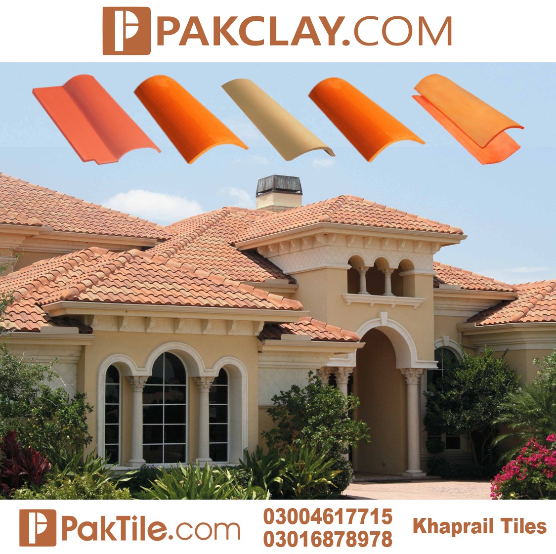 Pak clay roof tile price in pakistan