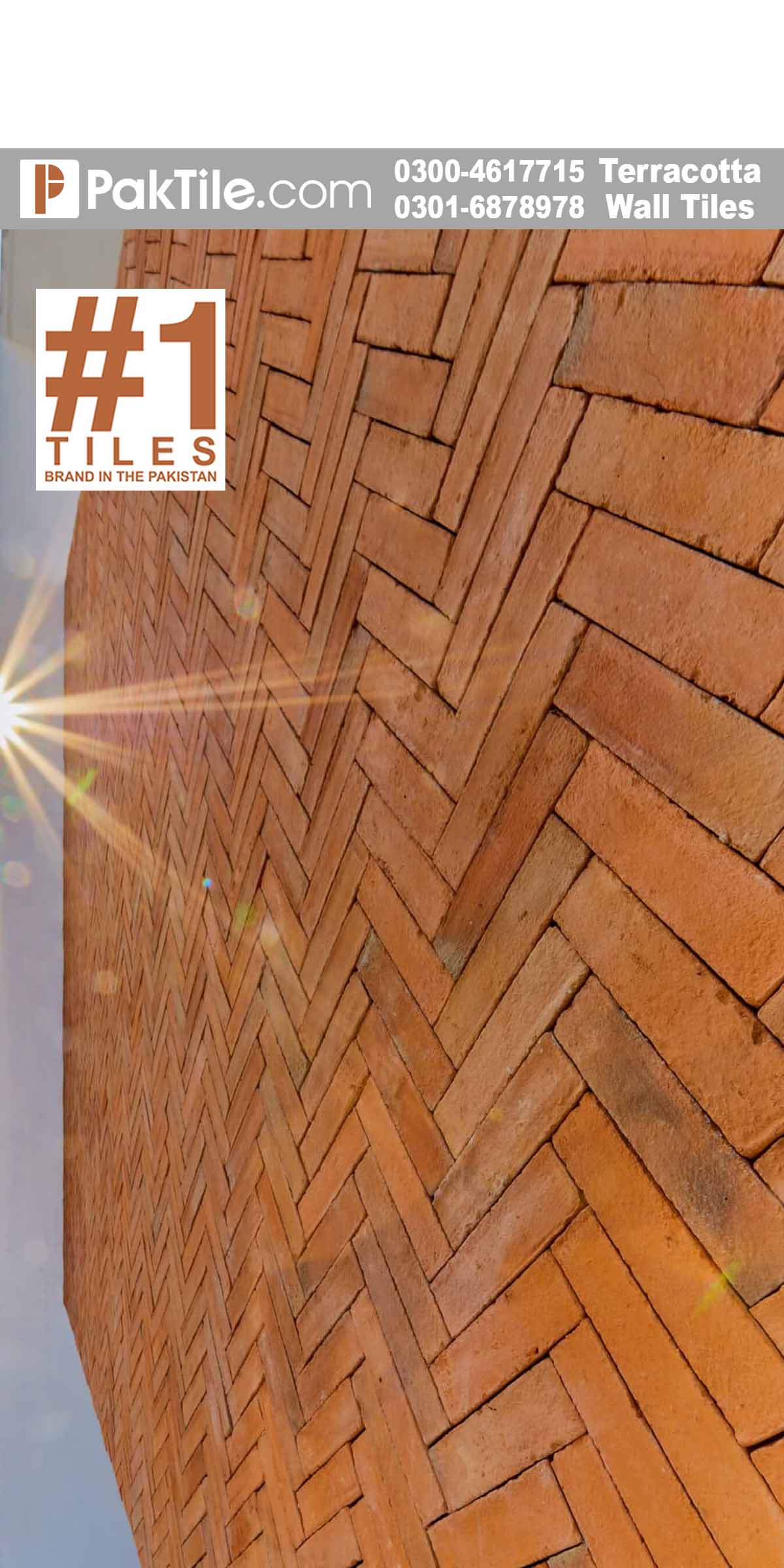 Terracotta wall Tiles price in Lahore