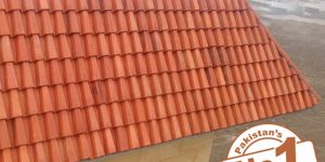 Natural clay khaprail tiles colour in Rawalpindi