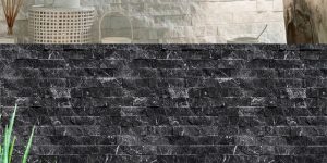 Front Elevation Stone Tiles Design in Lahore