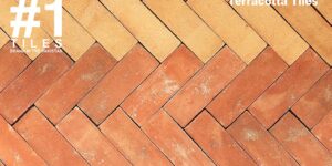 Red and Yellow Brick Wall Gutka Tiles In Hyderabad Pakistan